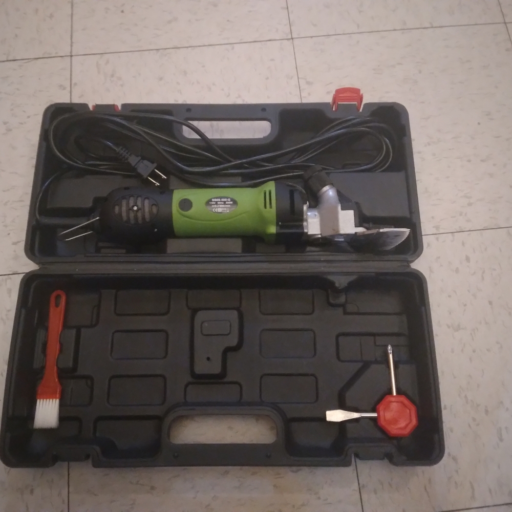 Amazon Green and Black Electric Tool Set